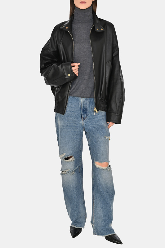 Свитер-водолазка из кашемира