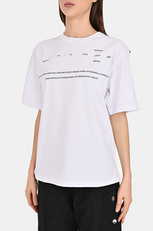 Футболка SPORTMAX Белый Женский BIELLA1234 2522976013600