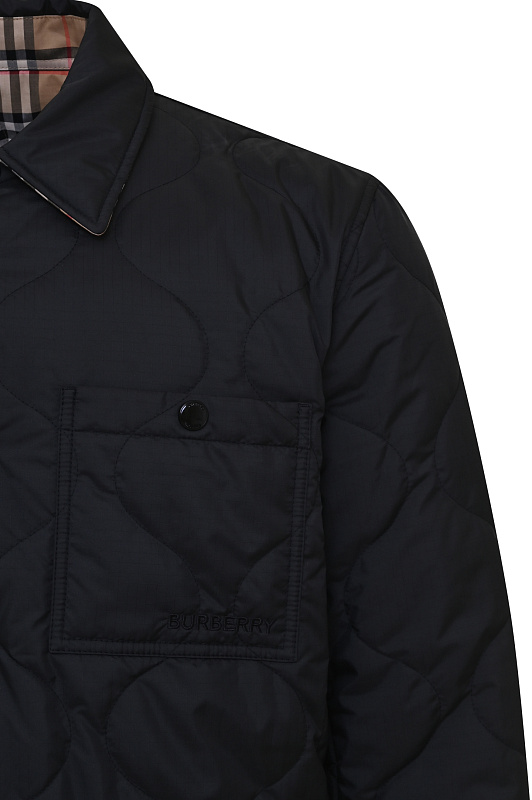 Куртка BURBERRY Черный Мужской 8049139