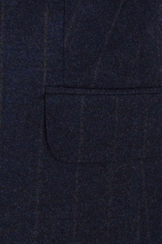 Жакет KITON Темно-синий Женский D15510K0540I0