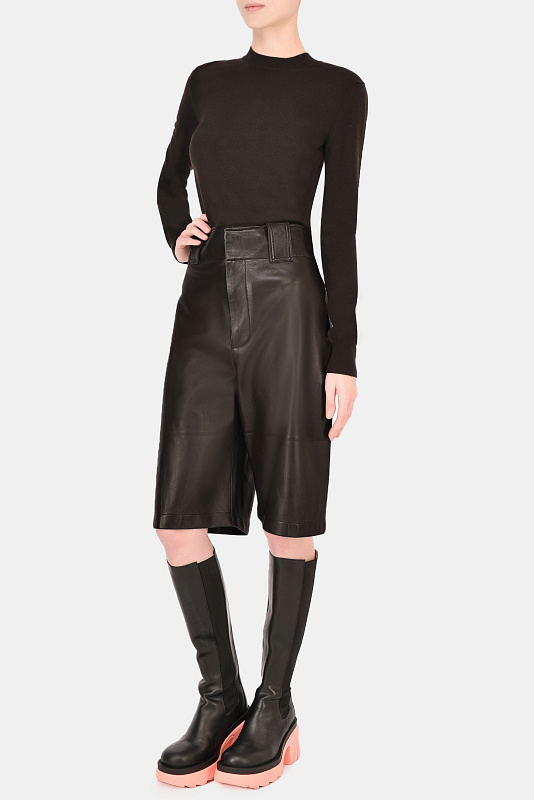 Свитер BOTTEGA VENETA Коричневый Женский 670149 V0ZY0