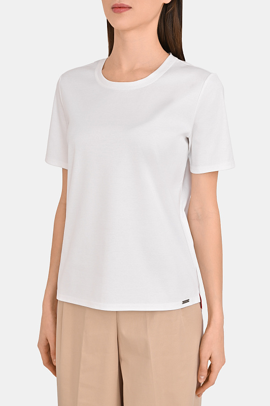 Футболка KITON Белый Женский D61449H08051