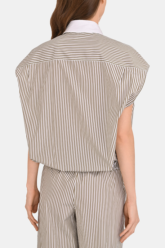 Блуза FABIANA FILIPPI  Бежевый Женский CAD275F598