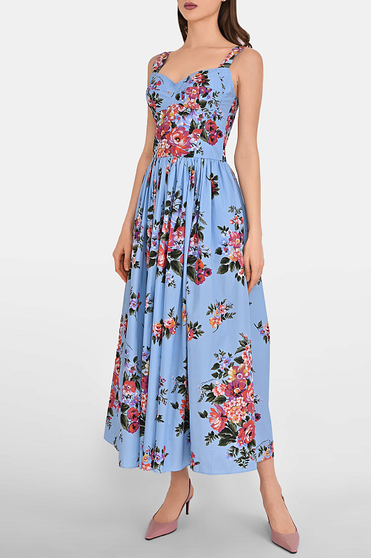 Платье DOLCE & GABBANA Голубой Женский F6TTHTHS5UU Платье DOLCE & GABBANA Голубой Женский F6TTHTHS5UU