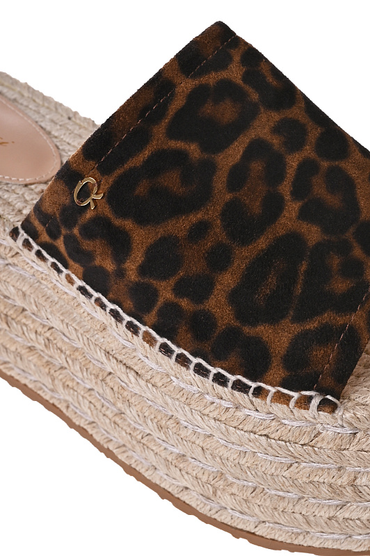 Сабо GIANVITO ROSSI Леопардовый Женский G10196.20RIC.SLCLPNA