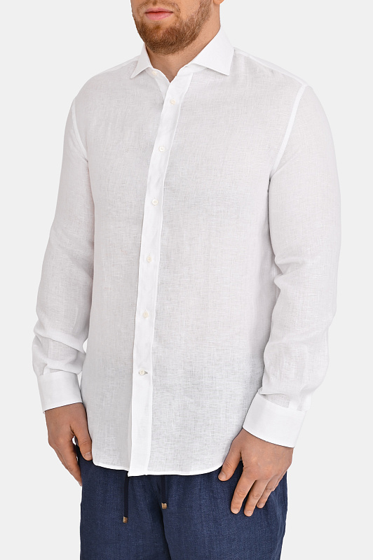 Рубашка BRUNELLO  CUCINELLI Белый Мужской MM6840627
