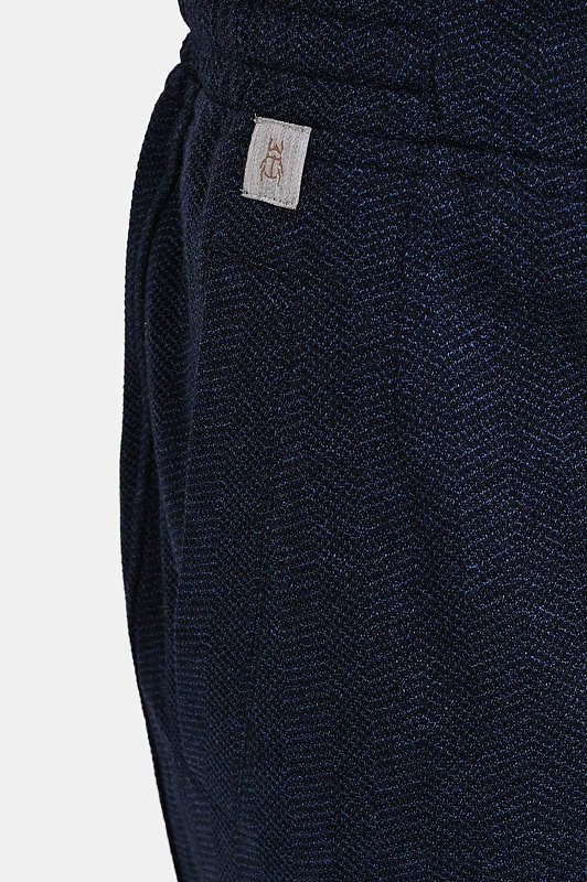 Брюки CAPOBIANCO Темно-синий Мужской 18M735.AL00.