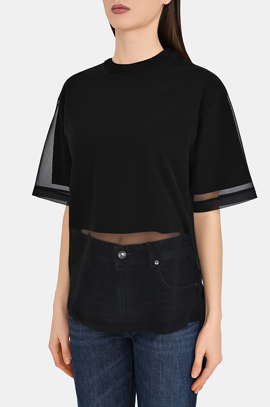 Футболка SPORTMAX Черный Женский SPDOTTELIA 2612931015600