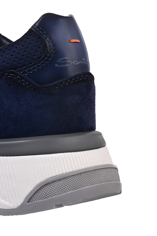 Кроссовки SANTONI Темно-синий Мужской MBIG22112BGRTOKCU60