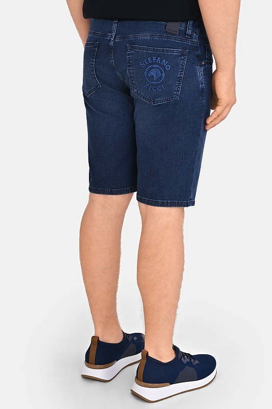 Шорты STEFANO RICCI Темно-синий Мужской MST6102160 T0042
