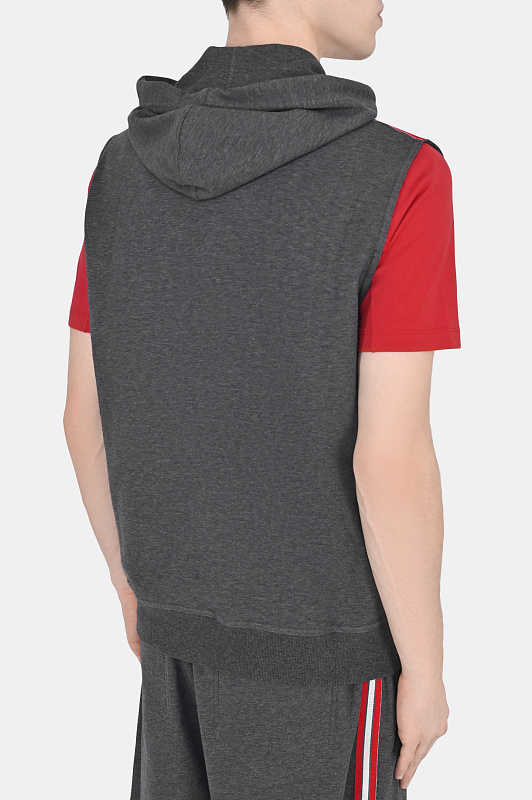 Жилетка спорт BRUNELLO  CUCINELLI Серый Мужской M0T35B2003