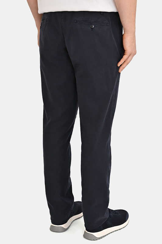 Брюки CANALI Темно-синий Мужской D91697PT01636