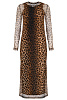 Платье SPORTMAX Леопардовый