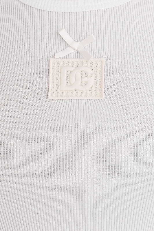 Топ DOLCE & GABBANA  Белый Женский F8V40Z GDDCP