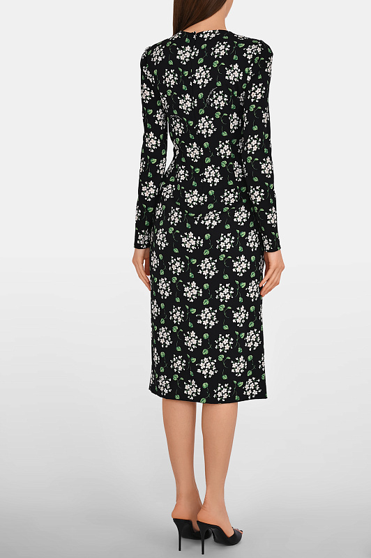 Платье DOLCE & GABBANA  Черный Женский F664HTFSA85