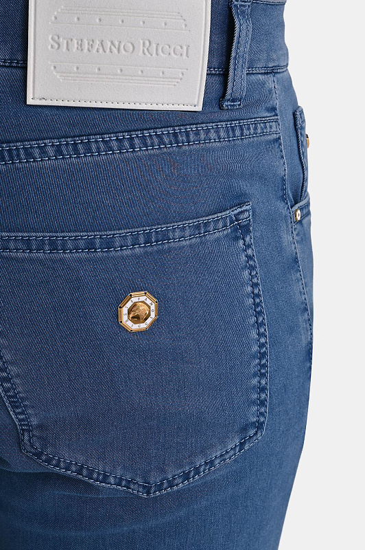 Джинсы STEFANO RICCI Голубой Мужской MFT61B3010 T249BL