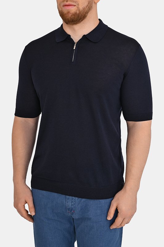 Поло CASTANGIA Темно-синий Мужской DBPZ1-S26