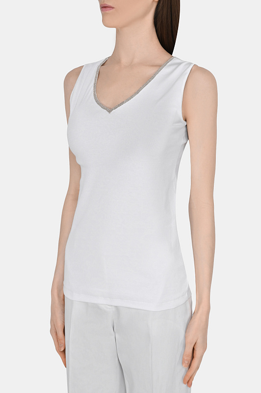 Топ FABIANA FILIPPI  Белый Женский JED273B556I780