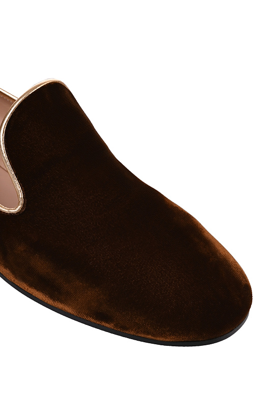 Лоферы GIANVITO ROSSI Коричневый Женский G25332.05CUO.XVKBWME