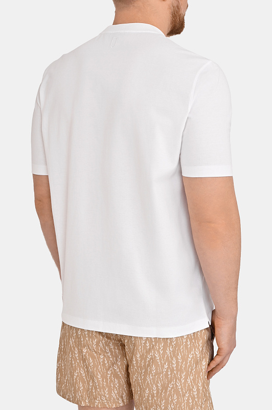 Футболка CANALI Белый Мужской T0943MJ02436