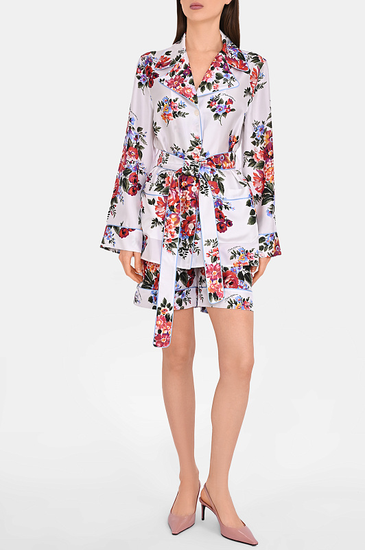 Шорты DOLCE & GABBANA  Белый Женский FTC42TIS11I HA5ZO