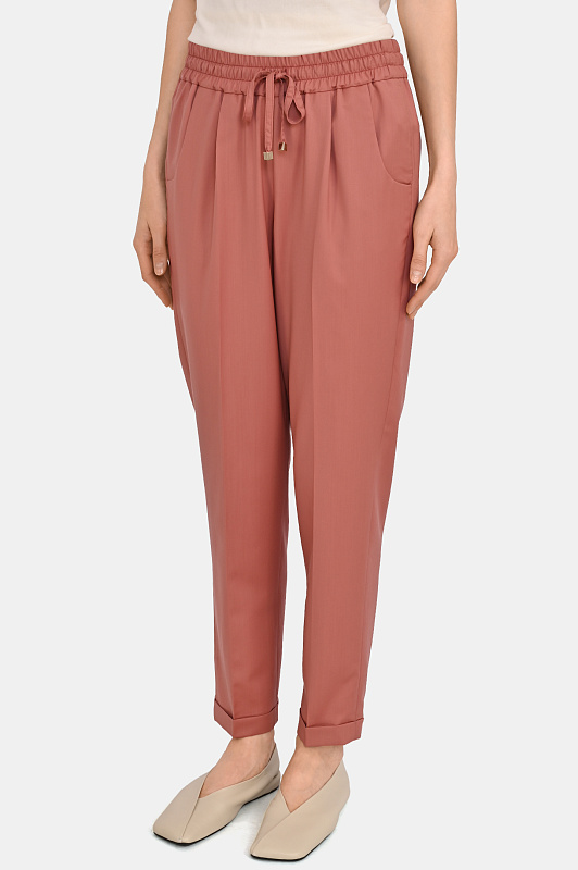 Брюки KITON Розовый Женский D37102K010247 Брюки KITON Розовый Женский D37102K010247